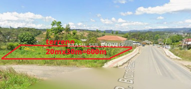 Terreno 600m² Centro Santa Terezinha SC